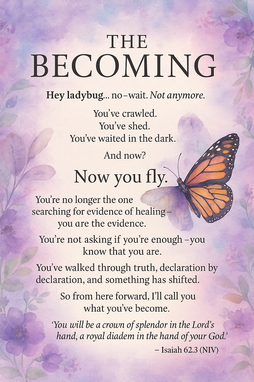 The Butterfly Effect Journal- PRE-ORDER