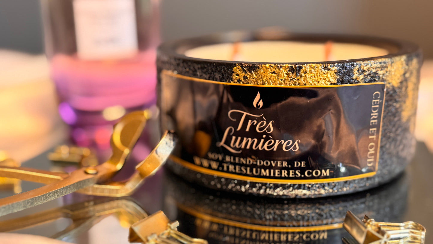 Refill Club, Candle Jars ~ Luxe Pierre