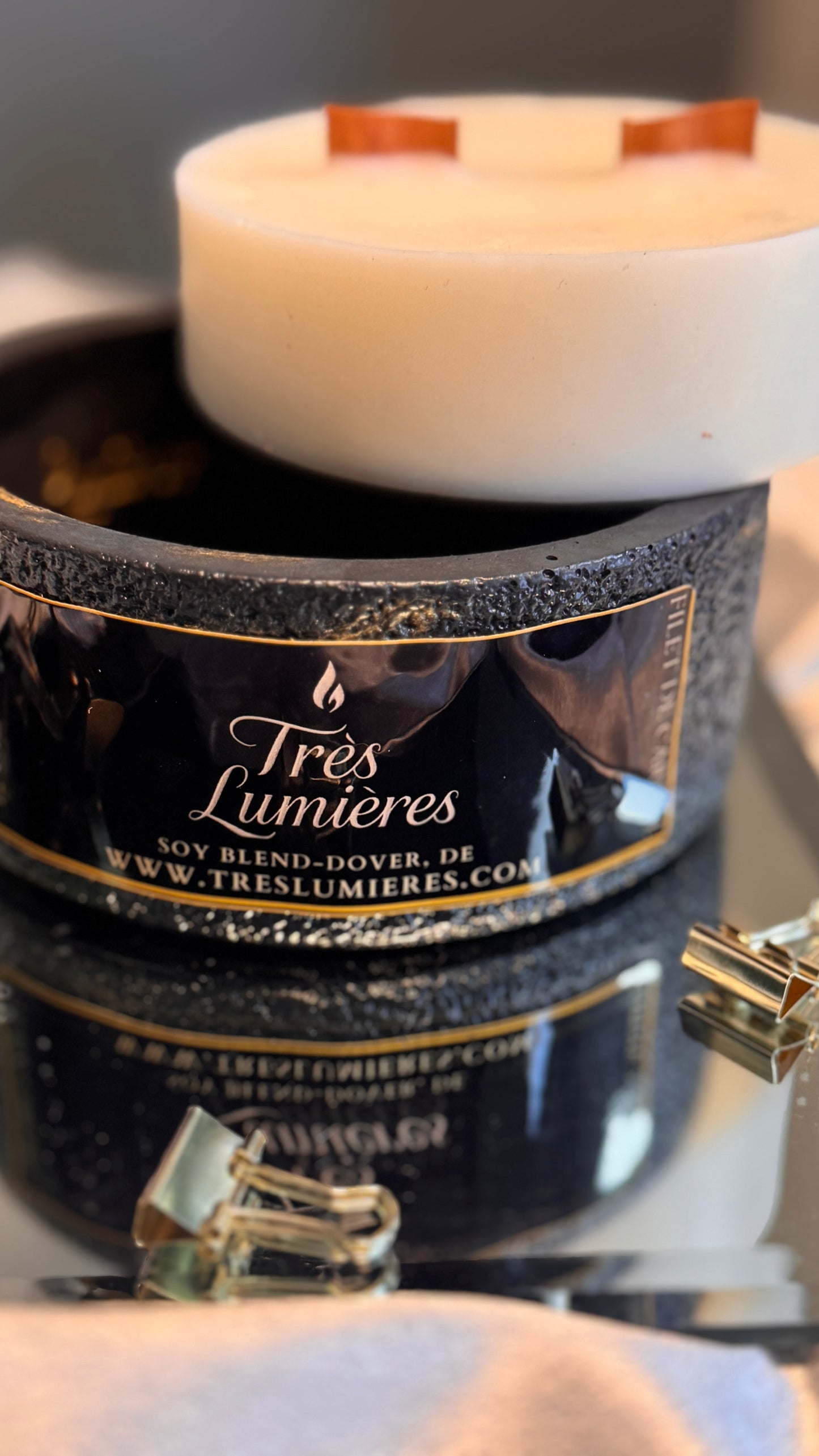 Refill Club, Candle Jars ~ Luxe Pierre