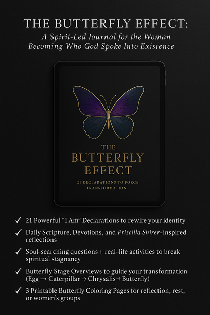 The Butterfly Effect Journal- PRE-ORDER