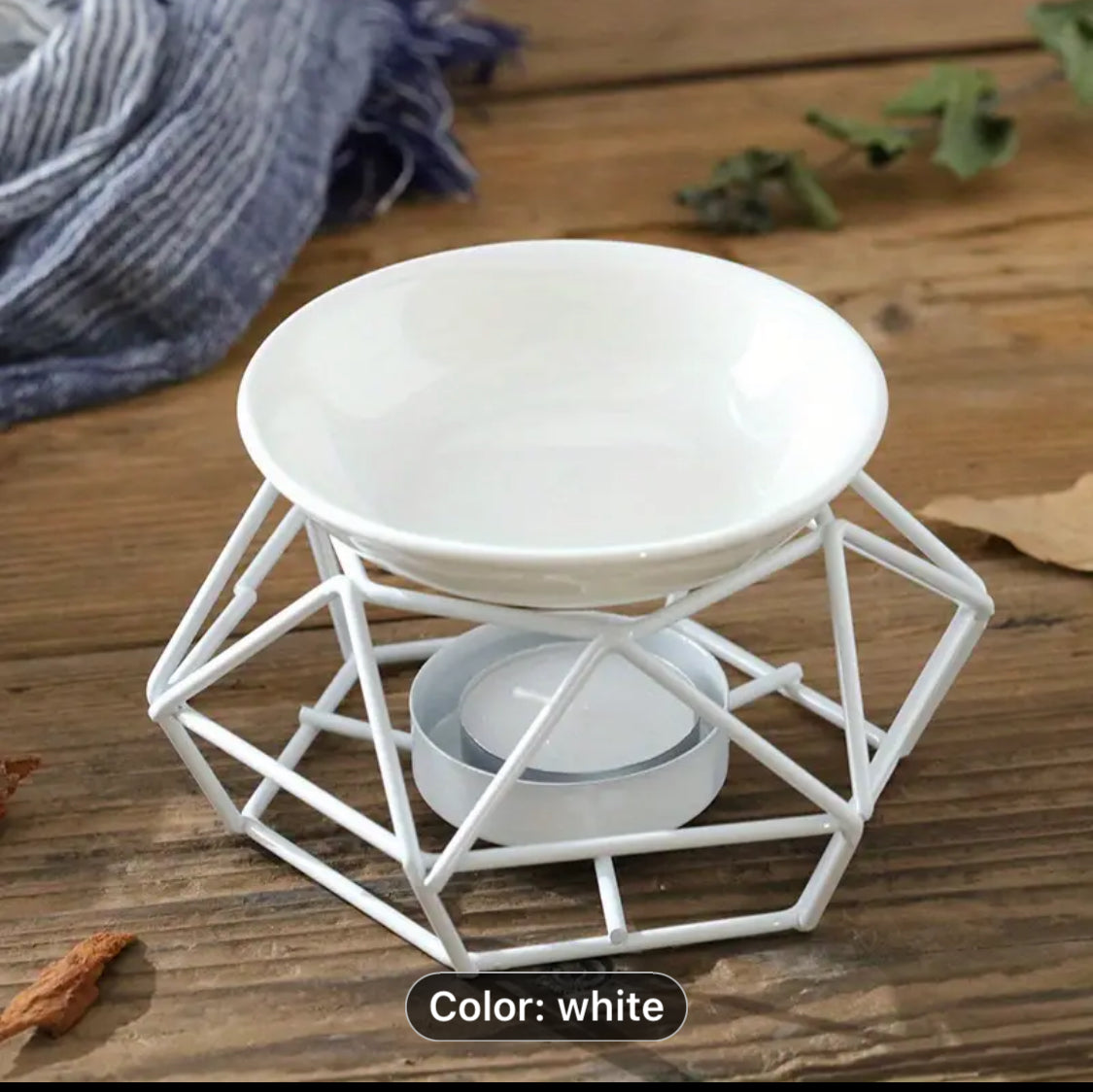 Wax Burner- White